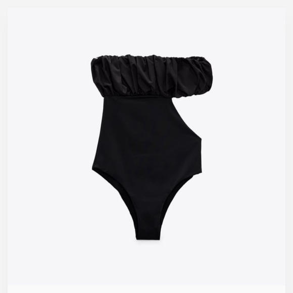 Zara One piece Swim suit BNWT 🖤 - Picture 2 of 8